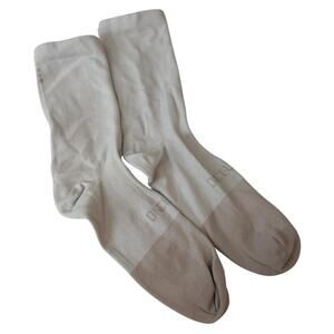 Once Upon a Ride Cycling Evo Socks White Gray XL